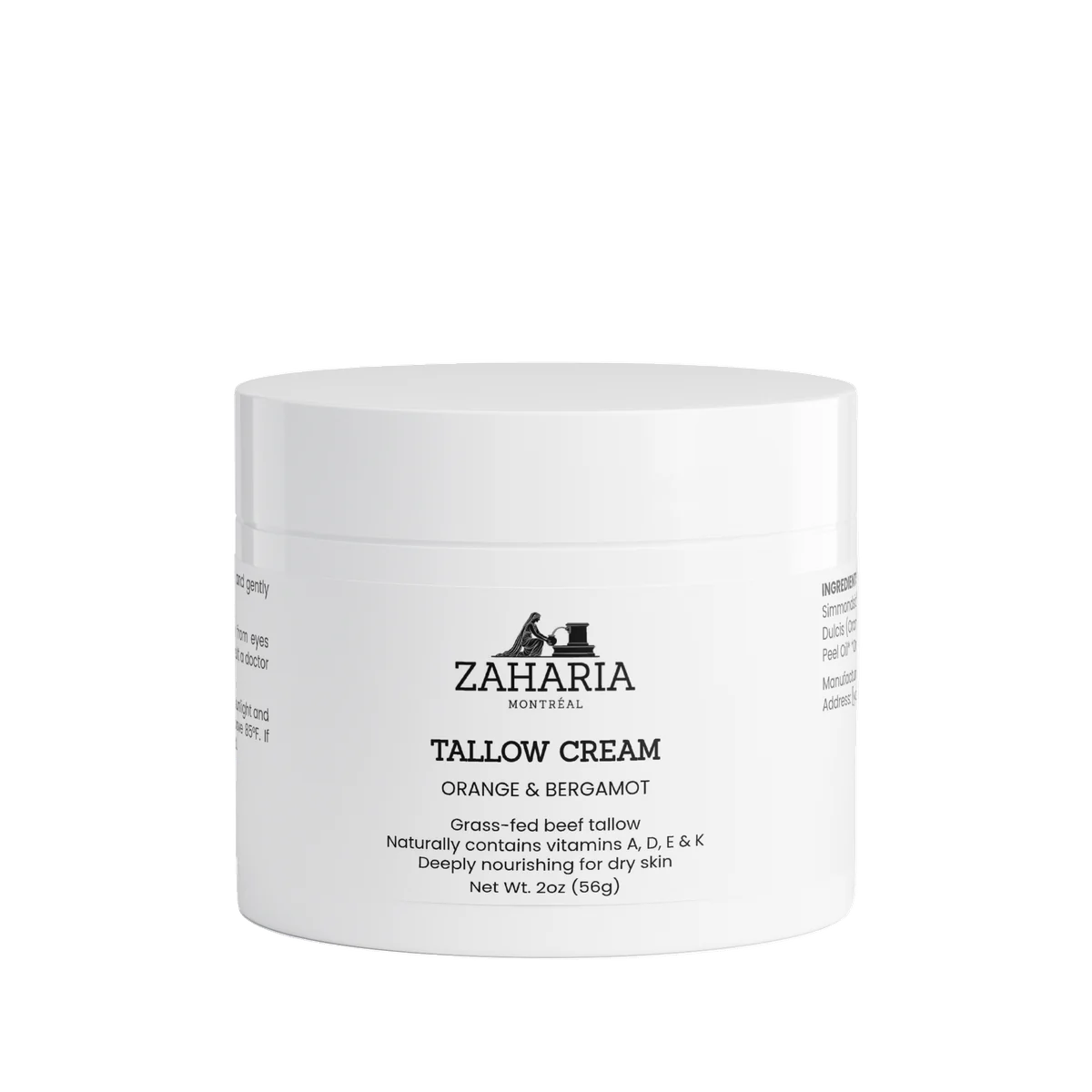 Tallow Balm — Orange & Bergamot